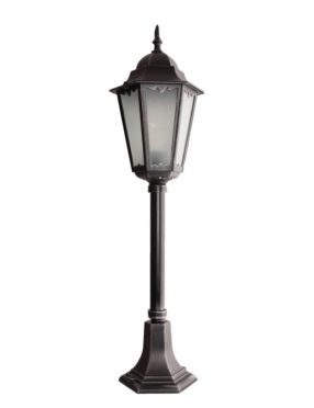 Retro clas II lampa stojąca czarna 83 cm