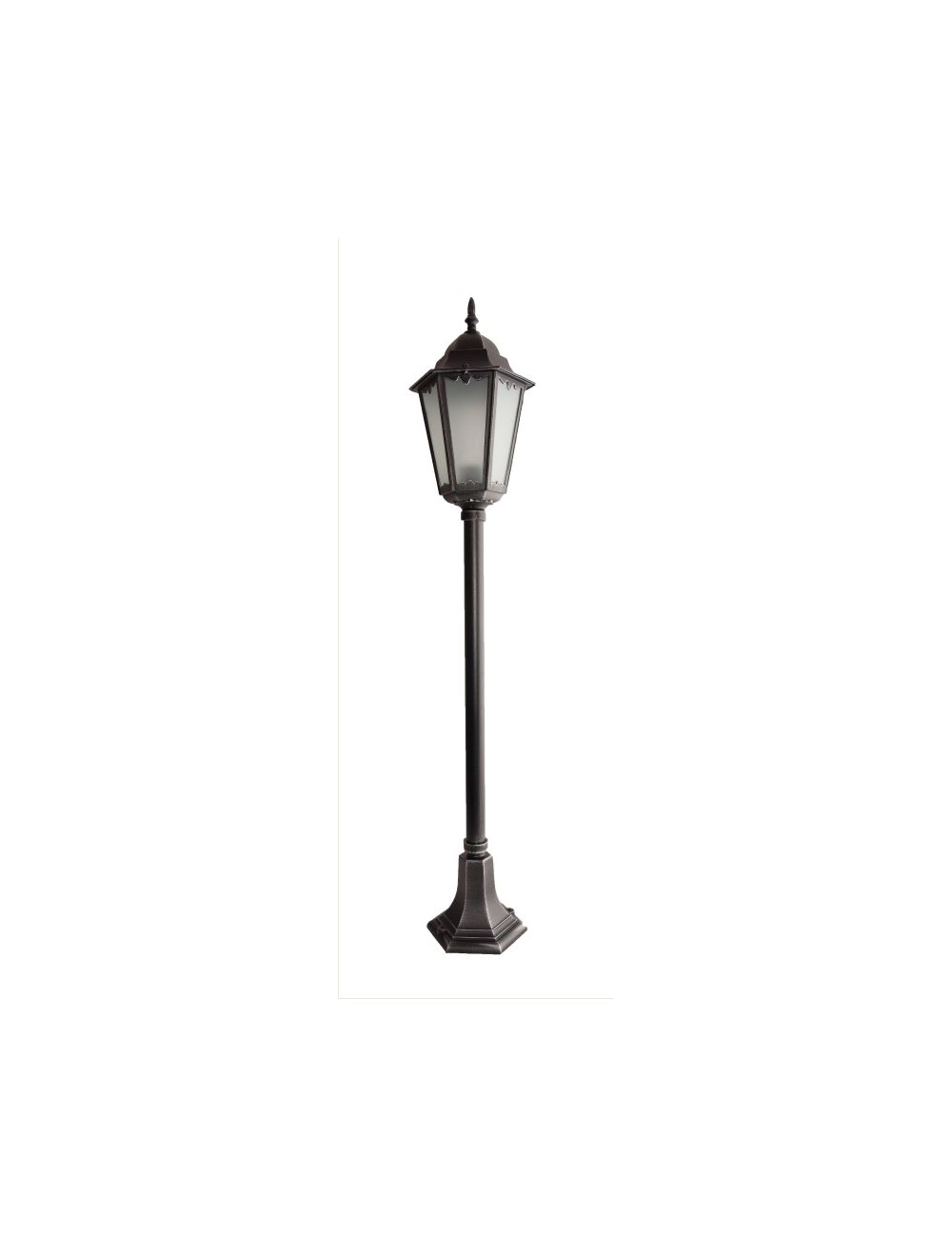 Retro clas II lampa stojąca czarna 164 cm