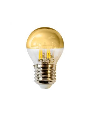 Żarówka filamentowa LED 4W G45 E27 złota Eko-Light