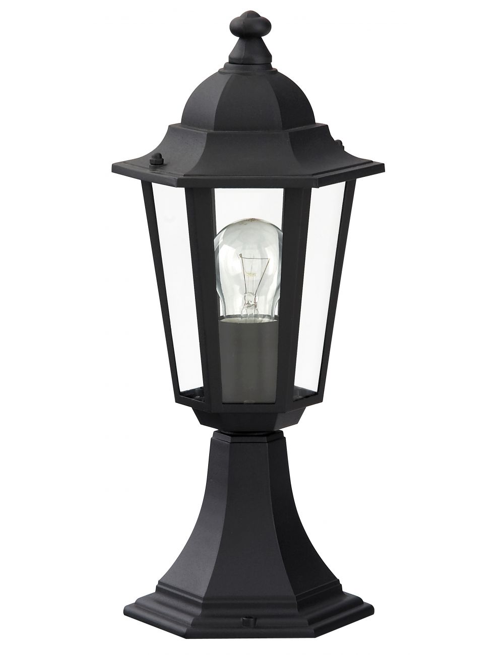 Lampa ogrodowa zewnętrzna stojąca latarynka czarna Velence Rabalux 8206