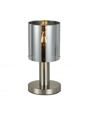 Lampa stołowa gabinetowa szklana  Sardo Italux TB-5581-1-SC+SG