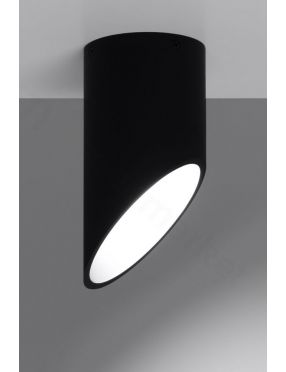 Lampa sufitowa tuba metalowa natynkowa czarna 20 Penne  Sollux SL. 0109