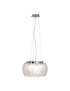 Lampa wisząca nowoczesna z krysztalkami szklana Luce zumaLine RLD92132-5