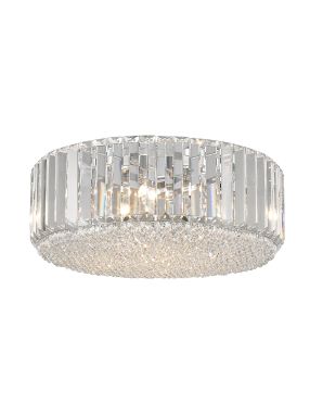 Lampa plafon sufitowy okrągły nowoczesny kryształowy Prince Zumaline C0360-05B-F4AC