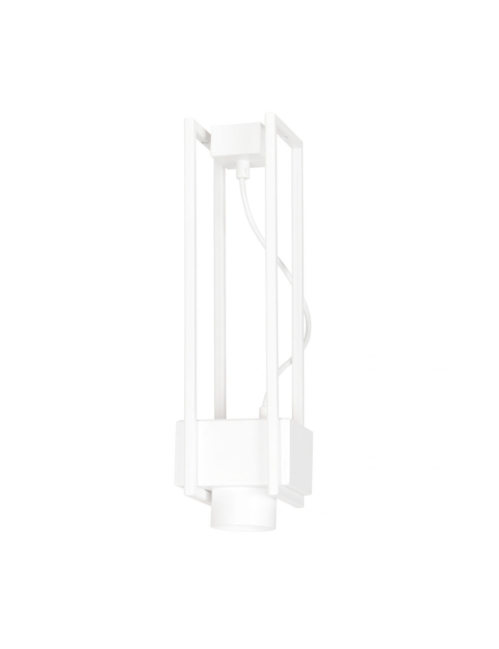 APOLLO 1 WHITE 665/1 lampa sufitowa nowoczesna spot design biała EMIBIG