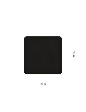 FORM 1 BLACK 1166/1 nowoczesny kinkiet LED czarny DESIGN EMIBIG