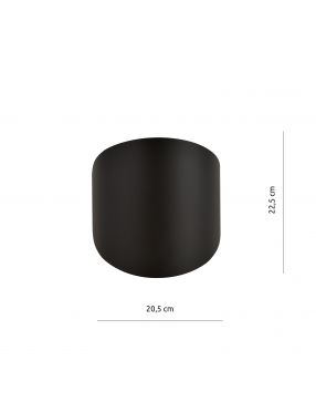 FORM 3 BLACK 1166/3 nowoczesny kinkiet LED czarny DESIGN EMIBIG