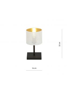JORDAN LN1 WHITE/GOLD 1145/LN1 lampa sufitowa żyrandol oryginalny Design abażury EMIBIG