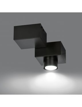 OPTIX 1A BLACK 822/1A lampa sufitowa nowoczesna spot EMIBIG