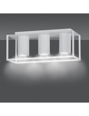 TIPER 3 WHITE 976/3 spot halogen plafon sufitowy LED biały najnowszy design EMIBIG
