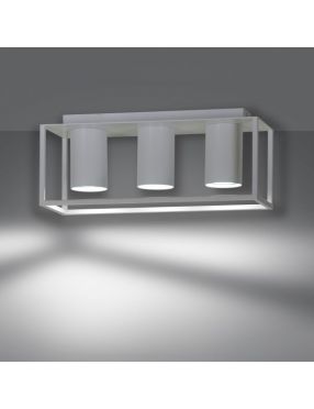 TIPER 3 WHITE 976/3 spot halogen plafon sufitowy LED biały najnowszy design EMIBIG