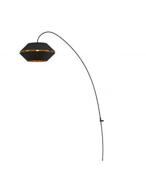 TIARA 1 BLACK/GOLD 1225/1 nowoczesna lampa stojąca design EMIBIG